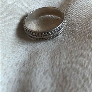 A cute tribal print ring